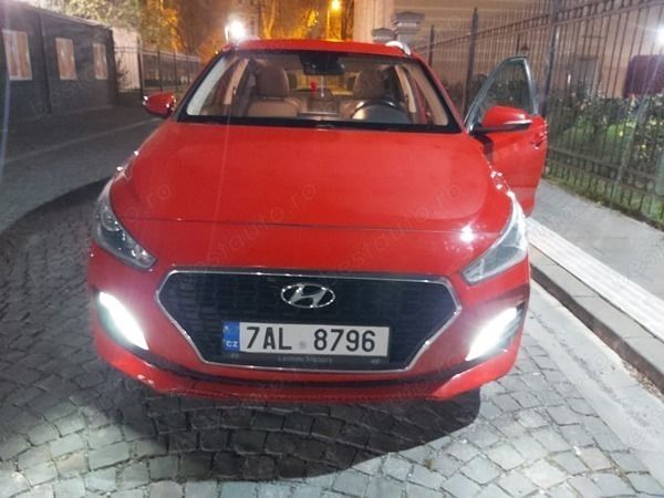 Rosu Utilizat 2019 Hyundai i30 Break | 7.999 EUR (Super Preț) - Imagine 1/4