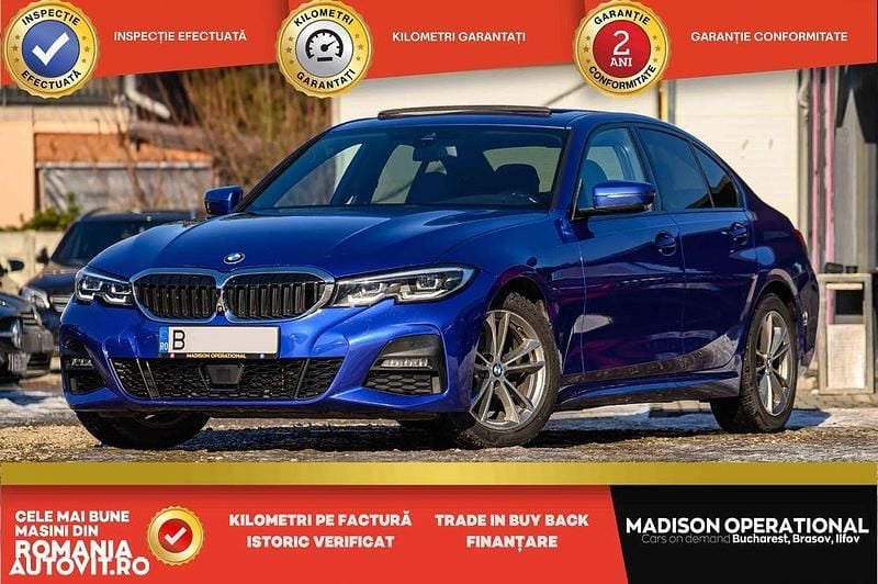 Culoarealbastru Utilizat 2019 BMW 320 M Sport Berlinǎ | 25.950 EUR (Preț bun) - Imagine 1/4