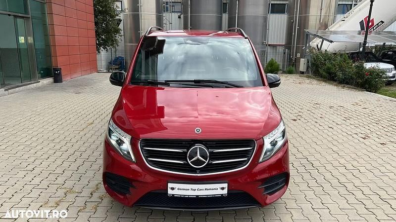 Second-hand Mercedes V250 Avantgarde Edition 190 CP (139 kW) 2018 Culoarerosu Monovolum