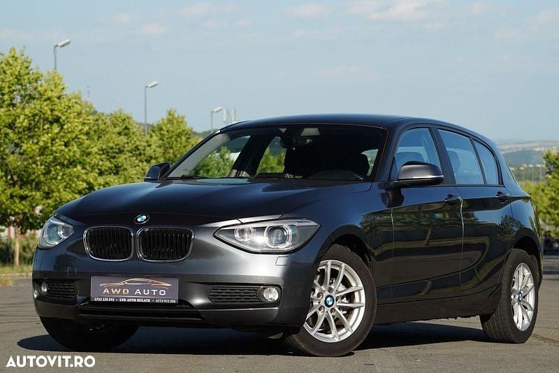 Gri Utilizat 2014 BMW 118 Urban Line Hatchback | 7.999 EUR (Preț OK) - Imagine 1/4