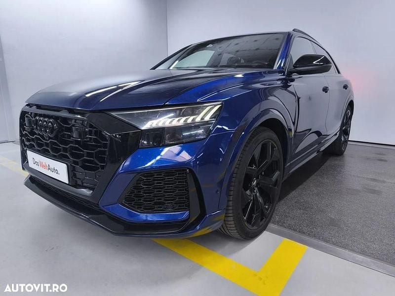Culoarealbastru Utilizat 2020 Audi RS Q8 SUV | 82.999 EUR - Imagine 1/4