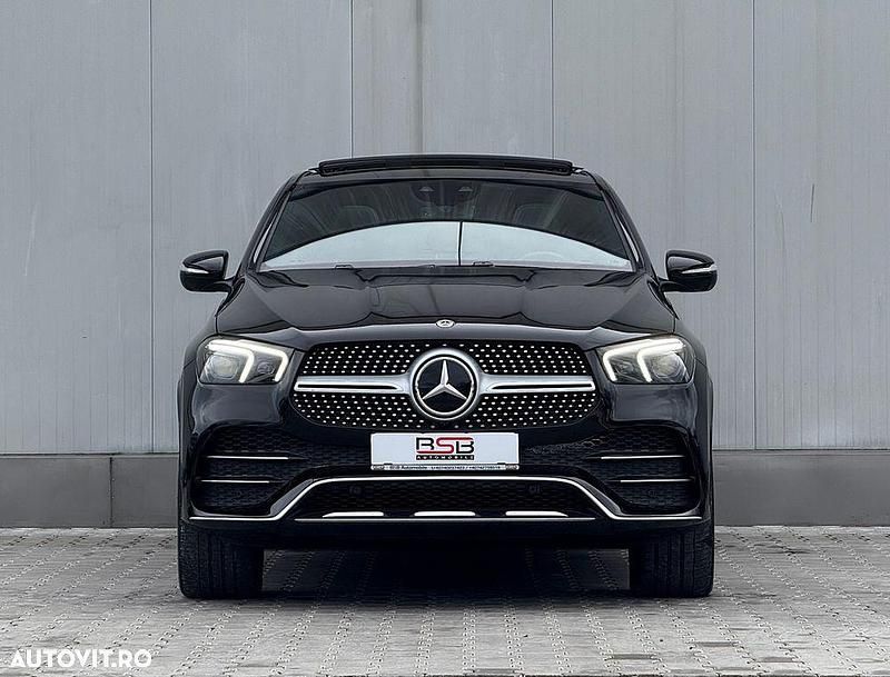 Second-hand Mercedes GLE350 AMG line 319 CP (234 kW) 2021 Culoarenegru Coupe