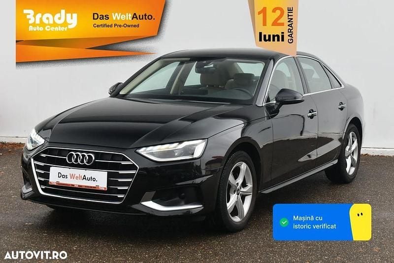 Negru Utilizat 2021 Audi A4 Advanced Berlinǎ | 23.000 EUR (Preț OK) - Imagine 1/4