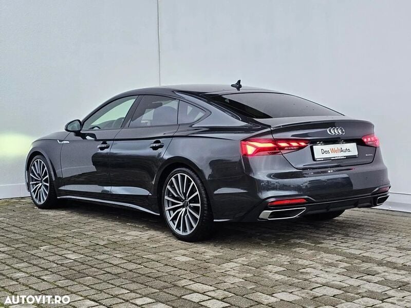 Second-hand Audi A5 Comfort 204 CP (150 kW) 2023 Gri Coupe