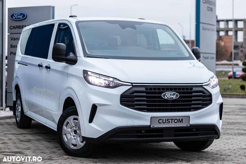 Nouă Ford Transit Custom 110 CP (80 kW) 2025 Culoarealb Monovolum