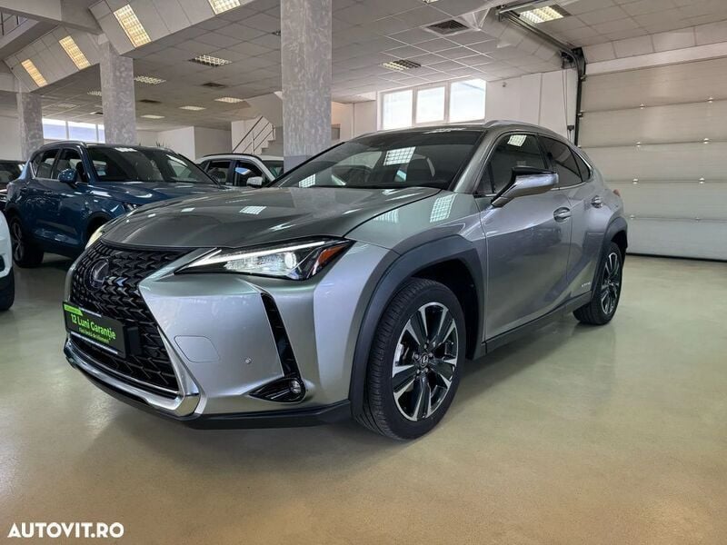Gri Utilizat 2020 Lexus UX 250h Sport Line SUV | 26.999 EUR - Imagine 1/4