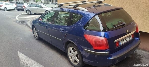 Albastru marin Utilizat 2005 Peugeot 407 Break | 2.200 EUR (Preț OK) - Imagine 1/4