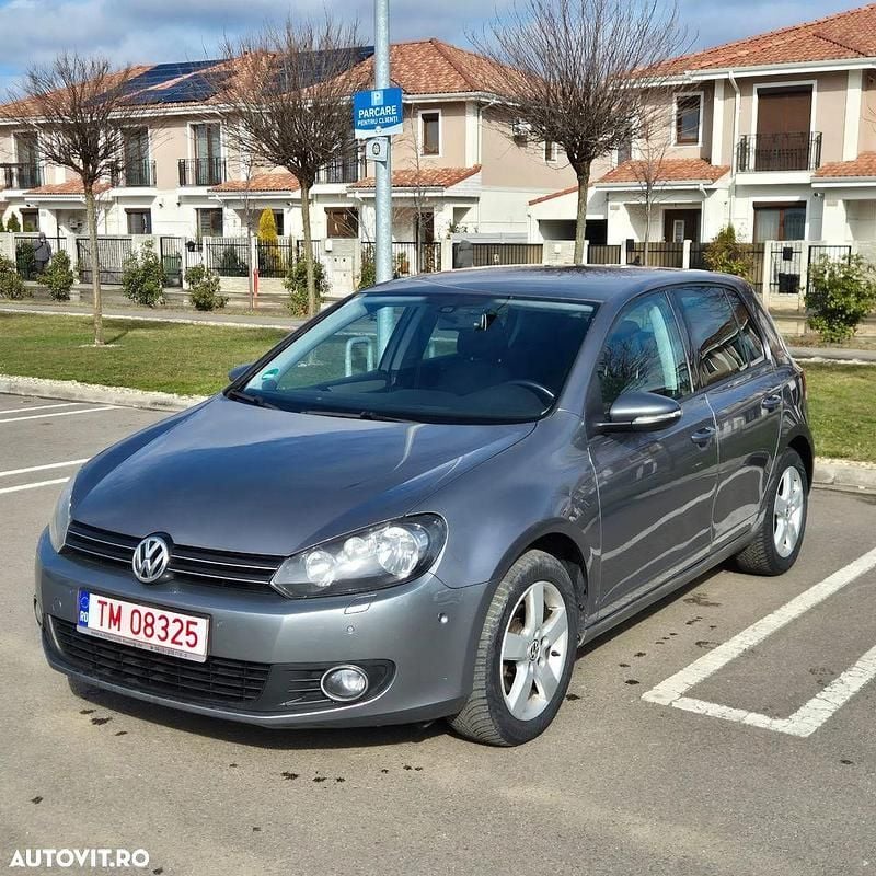Second-hand VW Golf VI Team 105 CP (77 kW) 2010 Culoaregri Hatchback