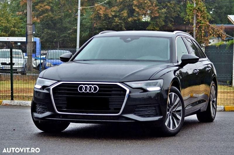 Culoarenegru Second-hand 2021 Audi A6 Advanced Break | 22.490 EUR - Imagine 1/4