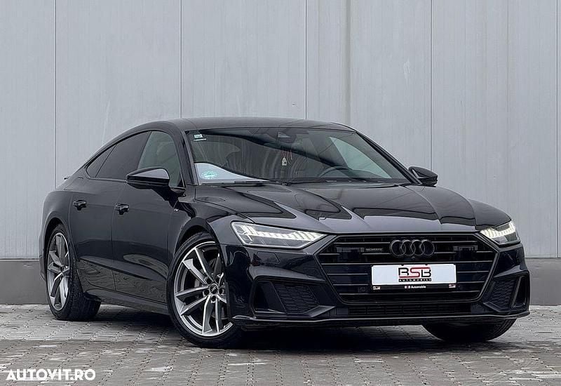 Second-hand Audi A7 S-Line 286 CP (210 kW) 2020 Culoarenegru Berlinǎ