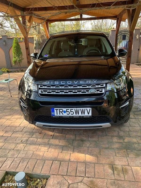 Culoarenegru Utilizat 2018 Land Rover Discovery Sport HSE SUV | 19.000 EUR (Puțin scump) - Imagine 1/4