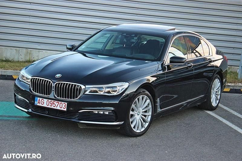 Culoarenegru Utilizat 2018 BMW 740L Comfort Edition Berlinǎ | 25.990 EUR (Super Preț) - Imagine 1/4