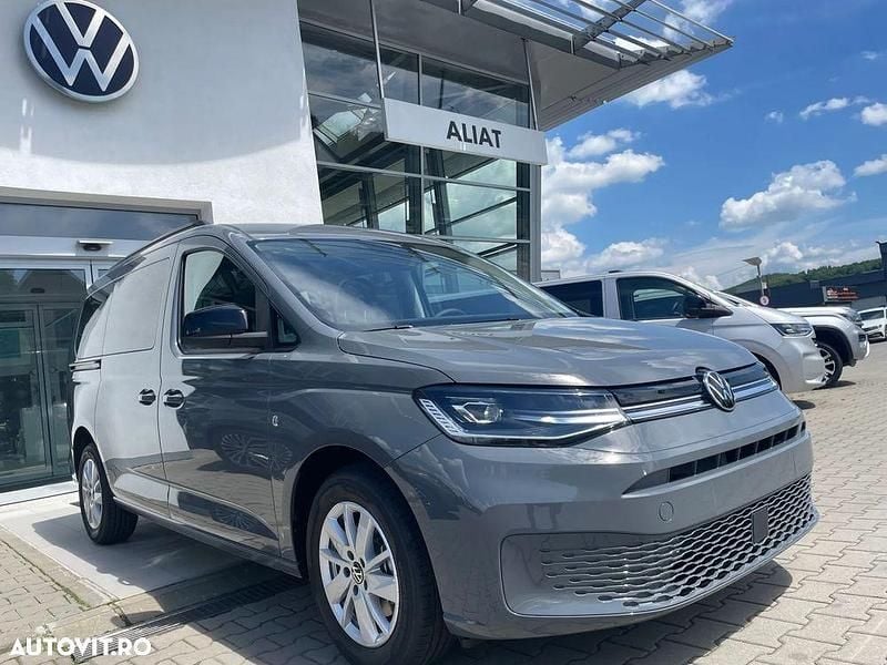 Gri Nouă 2025 VW Caddy Maxi Life Monovolum | 34.485 EUR - Imagine 1/4