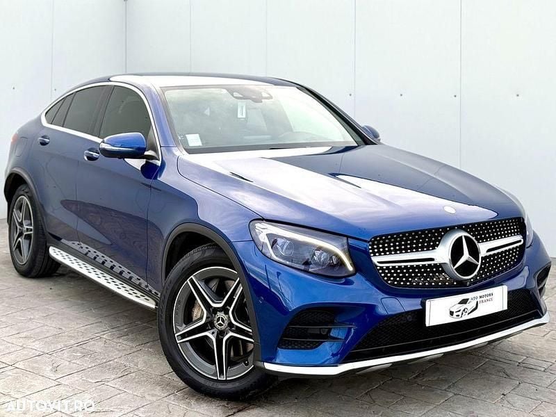 Second-hand Mercedes GLC220 AMG line 170 CP (125 kW) 2017 Culoarealbastru Coupe