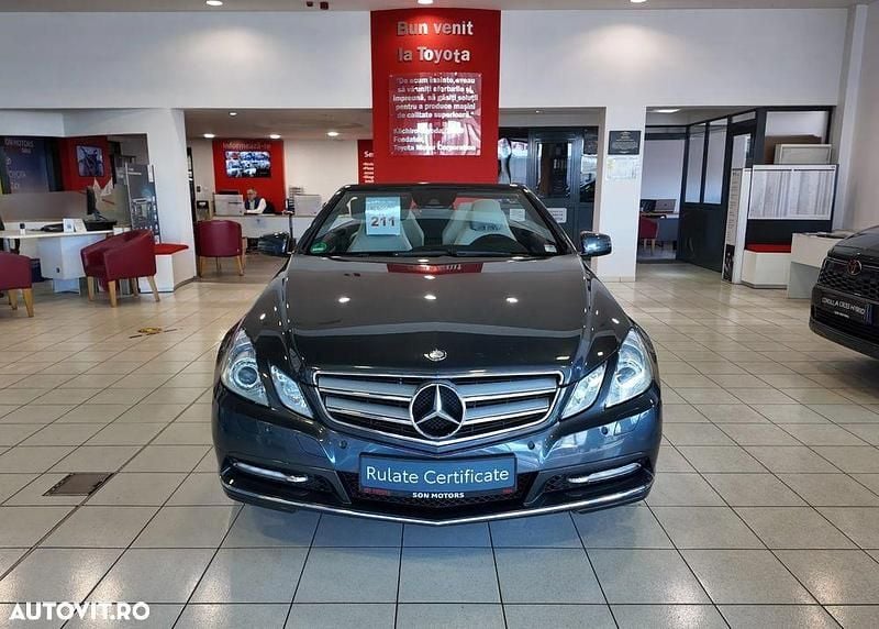 Second-hand Mercedes E220 170 CP (125 kW) 2012 Culoaregri Cabrio