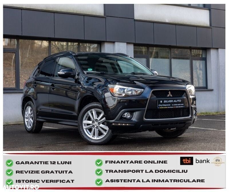 Negru Utilizat 2011 Mitsubishi ASX Instyle SUV | 8.150 EUR (Preț OK) - Imagine 1/4