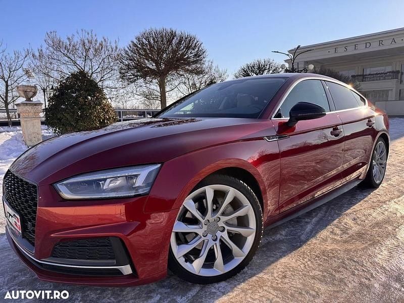 Culoarerosu Utilizat 2017 Audi A5 Sport Berlinǎ | 16.700 EUR (Preț OK) - Imagine 1/4