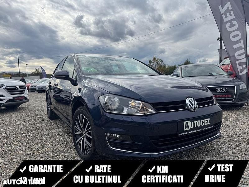Second-hand VW Golf VII Allstar 125 CP (91 kW) 2017 Culoarealbastru Hatchback