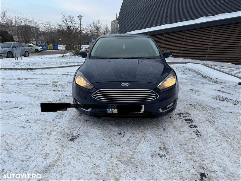 Culoarealbastru Utilizat 2018 Ford Focus Trend Hatchback | 8.000 EUR (Preț OK) - Imagine 1/4