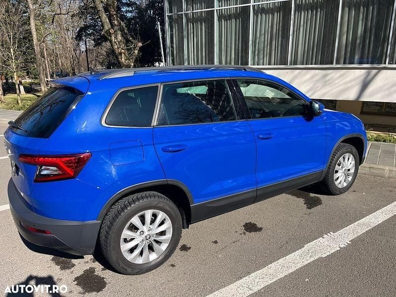 Second-hand Skoda Karoq 149 CP (109 kW) 2019 Culoarealbastru SUV