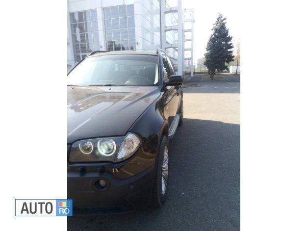 Negru Utilizat 2006 BMW X3 SUV | 5.900 EUR (Preț OK) - Imagine 1/4