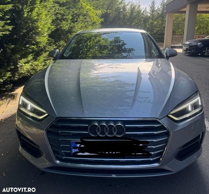 Culoareargint Second-hand 2019 Audi A5 Sportback Hatchback | 20.999 EUR (Preț OK) - Imagine 1/4