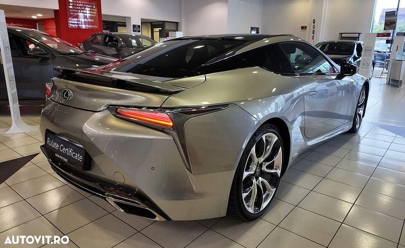 Second-hand Lexus LC 500 Sport Line 299 CP (219 kW) 2019 Gri Coupe