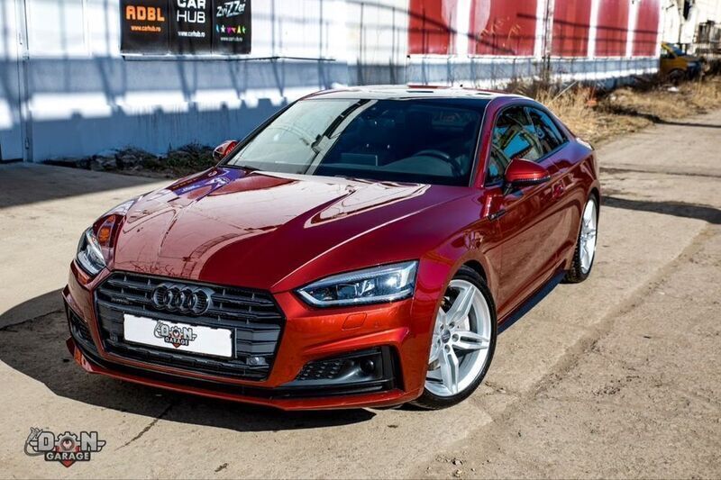 Rosu Utilizat 2018 Audi A5 Coupe | 28.990 EUR (Preț OK) - Imagine 1/4