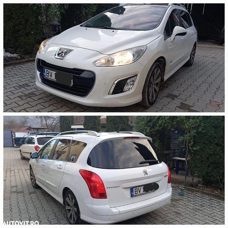 Second-hand Peugeot 308 Family 120 CP (88 kW) 2012 Culoarealb Break