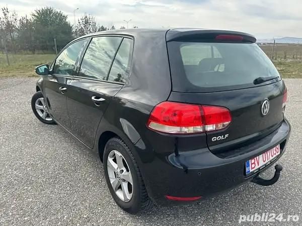 Second-hand VW Golf VI Classicline 102 CP (75 kW) 2009 Negru Hatchback