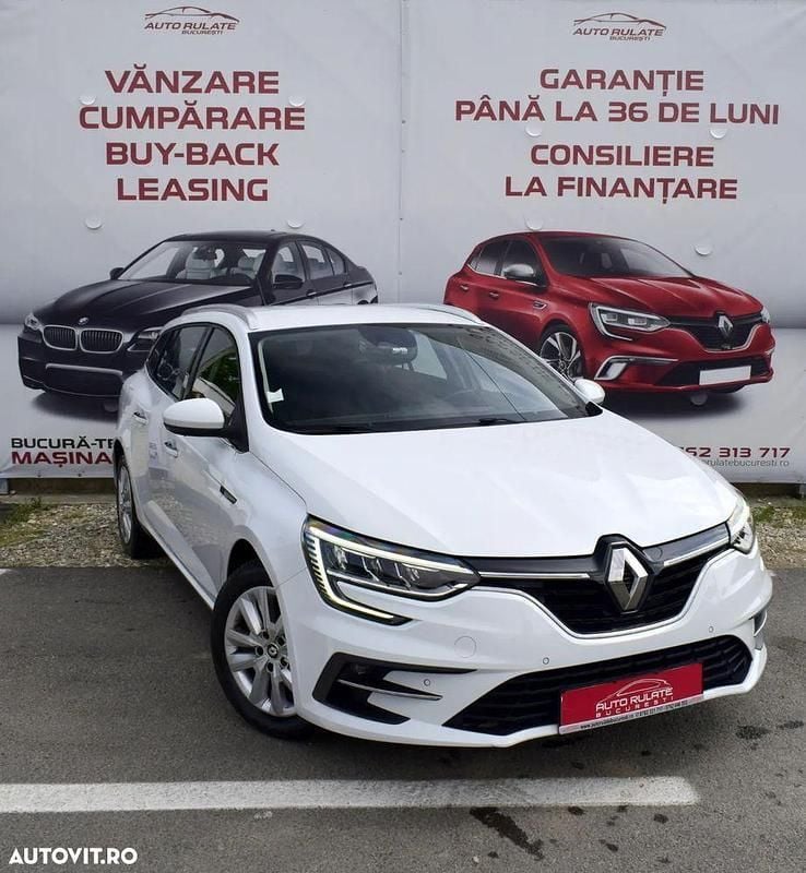Alb Utilizat 2021 Renault Mégane GrandTour Equilibre Break | 11.450 EUR (Preț OK) - Imagine 1/4
