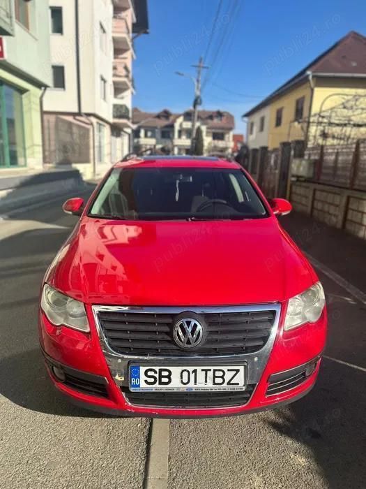 Rosu Utilizat 2010 VW Passat Break | 3.550 EUR (Preț OK) - Imagine 1/4