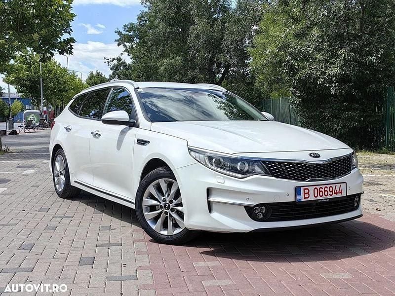 Alb Utilizat 2017 Kia Optima Break | 11.750 EUR - Imagine 1/4