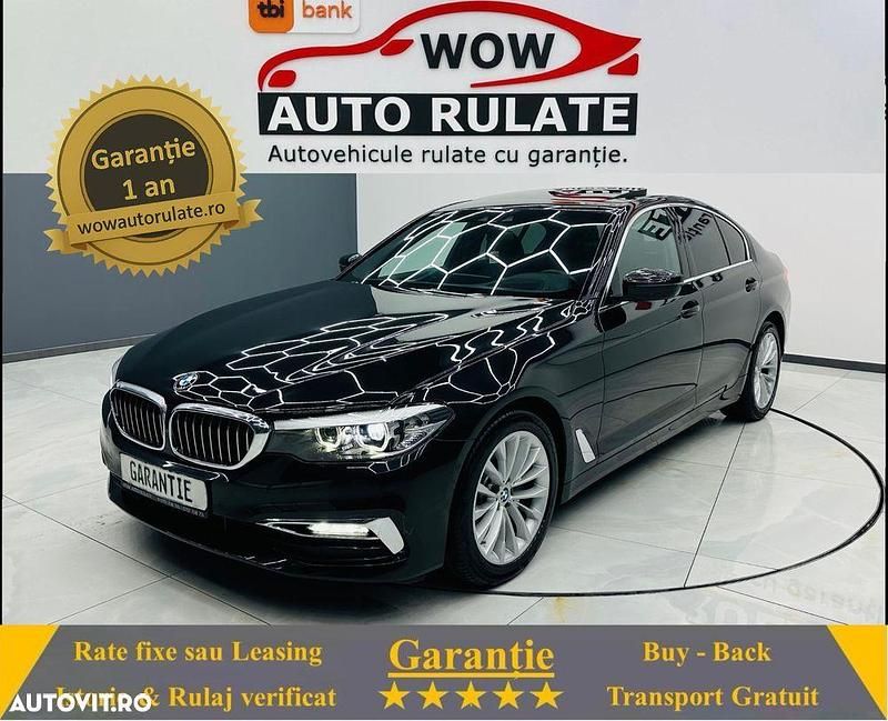 Culoarenegru Utilizat 2018 BMW 520 Luxury Line Berlinǎ | 22.490 EUR (Preț bun) - Imagine 1/4