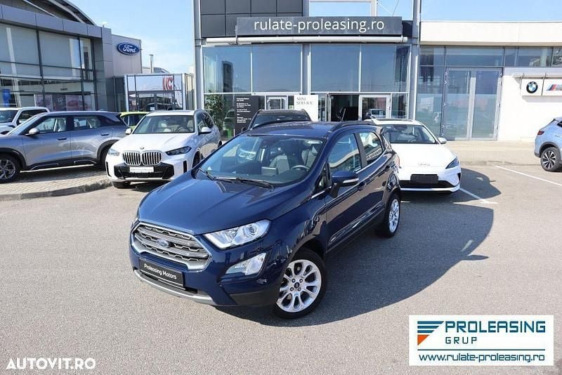 Culoarealbastru Utilizat 2022 Ford Ecosport Trend SUV | 12.403 EUR (Preț OK) - Imagine 1/4