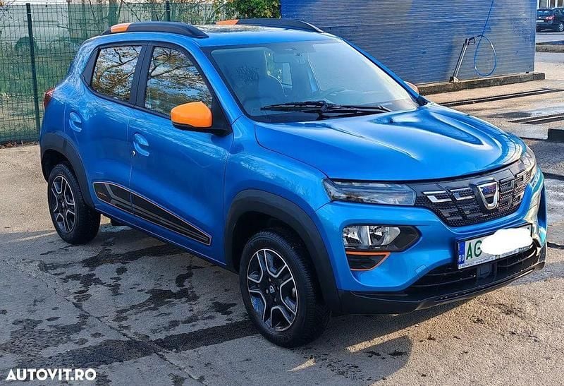 Culoarealbastru Utilizat 2022 Dacia Spring Expression Hatchback | 8.555 EUR (Preț bun) - Imagine 1/4