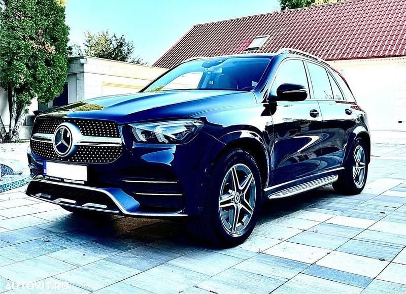 Culoarealbastru Utilizat 2019 Mercedes GLE350 SUV | 47.000 EUR (Super Preț) - Imagine 1/4