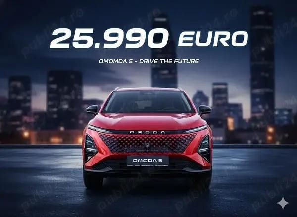 Rosu Nouă 2025 Omoda 5 SUV | 25.990 EUR - Imagine 1/4