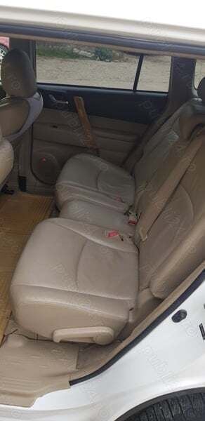 Second-hand Toyota Highlander Limited 270 CP (198 kW) 2008 Alb SUV