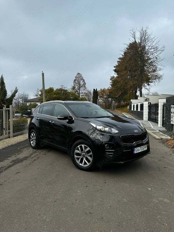 Negru Utilizat 2017 Kia Sportage SUV | 15.500 EUR (Preț OK) - Imagine 1/4