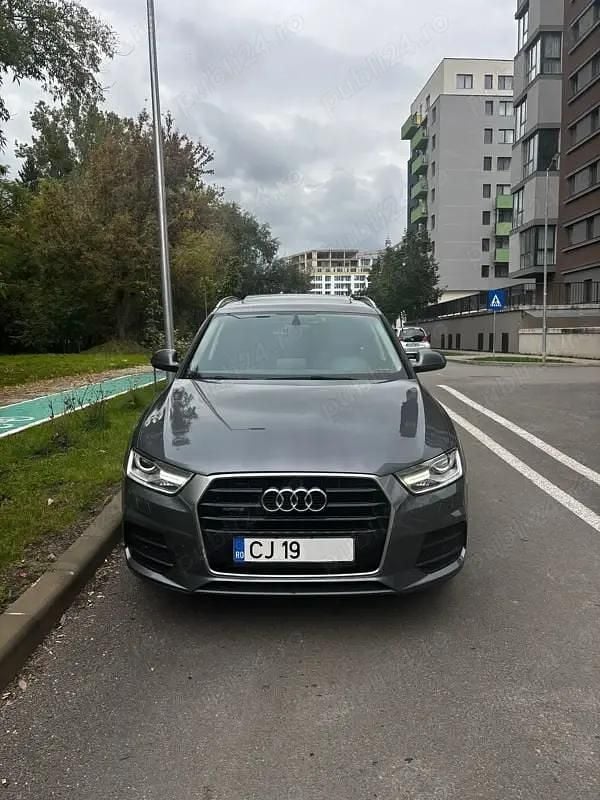 Gri Second-hand 2017 Audi Q3 SUV | 13.490 EUR (Super Preț) - Imagine 1/4