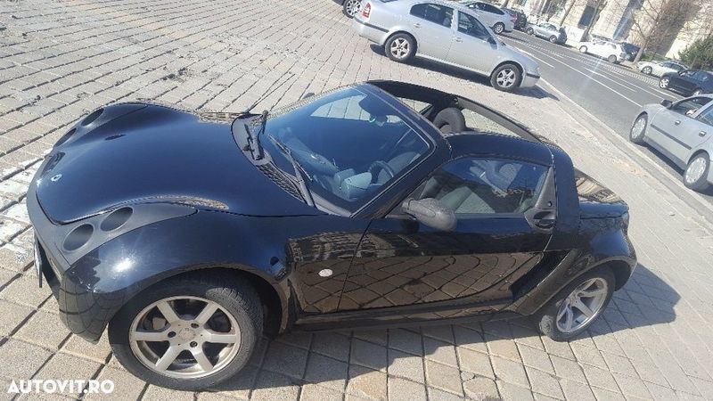 Negru Utilizat 2003 Smart Roadster Cabrio | 3.300 EUR - Imagine 1/4