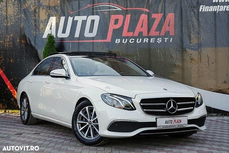 Culoarealb Utilizat 2020 Mercedes E200 Exclusive Berlinǎ | 31.944 EUR (Scump) - Imagine 1/4
