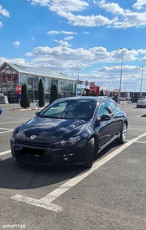 Negru Utilizat 2009 VW Scirocco Coupe | 5.750 EUR (Preț bun) - Imagine 1/4