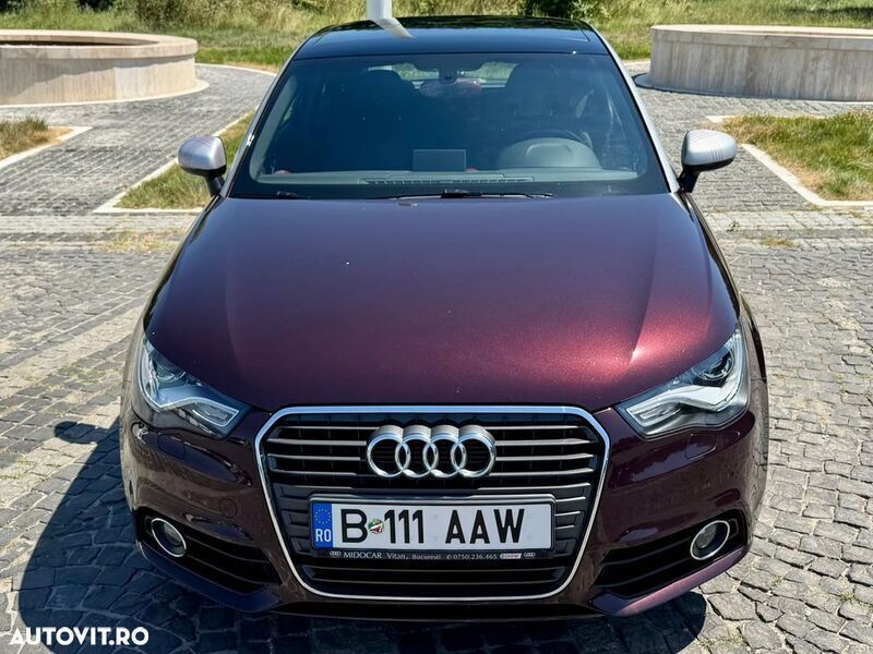 Rosu Utilizat 2012 Audi A1 Ambition Hatchback | 9.999 EUR (Preț OK) - Imagine 1/4
