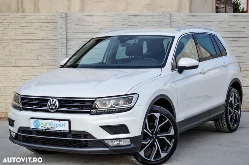 Alb Utilizat 2017 VW Tiguan Highline SUV | 18.480 EUR (Preț OK) - Imagine 1/4