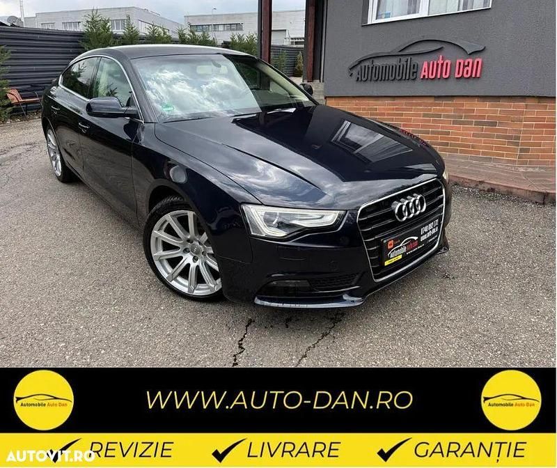 Culoarenegru Utilizat 2014 Audi A5 Sportback Coupe | 10.590 EUR (Preț OK) - Imagine 1/4