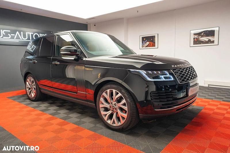 Negru Utilizat 2019 Land Rover Range Rover Autobiography SUV | 72.600 EUR - Imagine 1/4