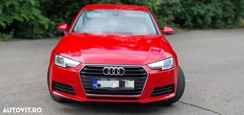 Rosu Utilizat 2017 Audi A4 Berlinǎ | 17.650 EUR (Preț OK) - Imagine 1/4