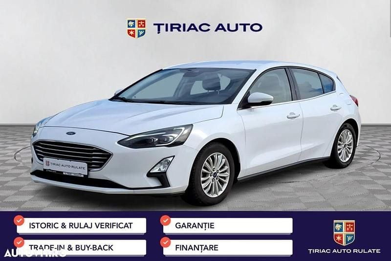 Culoarealb Utilizat 2021 Ford Focus Titanium Hatchback | 12.800 EUR (Preț OK) - Imagine 1/4